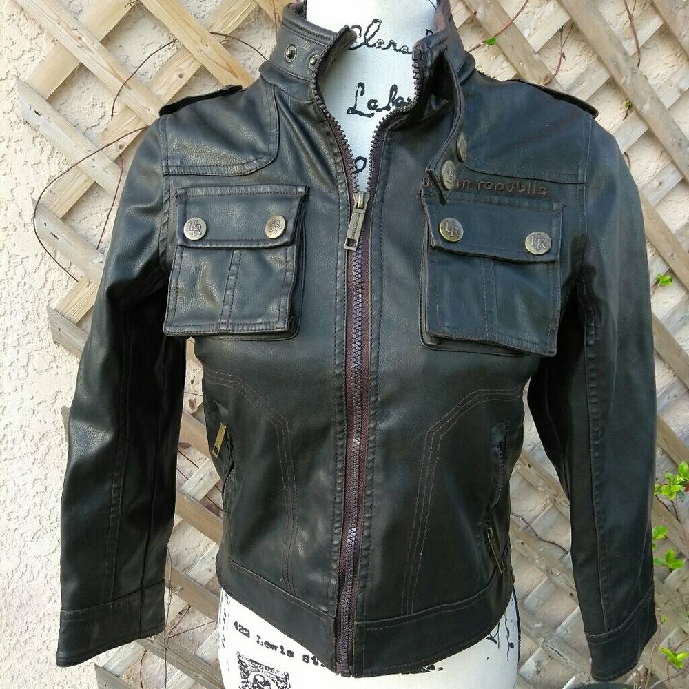 Urban Republic Women's faux leather Sz 10/12